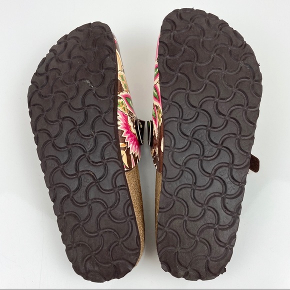 Birkenstock Birki’s Women’s Maria Floral Print Clogs Mary Jane Strap Size 36 (5) - Picture 5 of 7